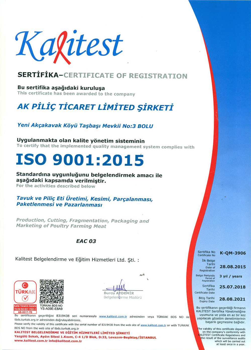 ISO 9001:2015
