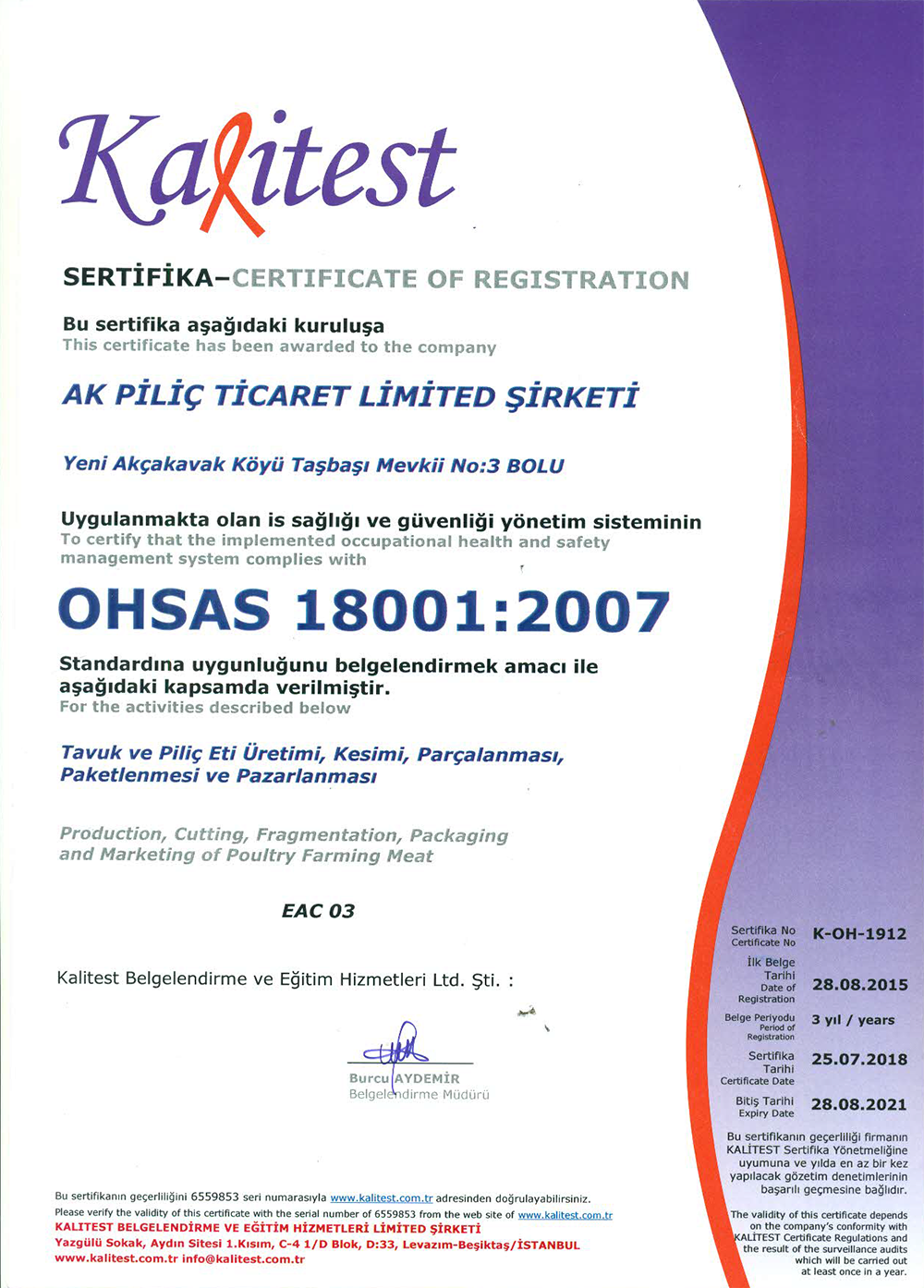 OHSAS 18001:2007